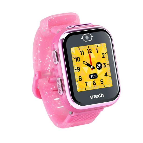 VTech KidiZoom Smartwatch DX3 avec deux appareils photo, lumière à DEL et flash, jumelage sécurisé des montres, effets photo et vidéo, jeux, batterie rechargeable intégrée, enfants de 4 ans+ 4+ Ans