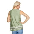 thumbnail image 3 of Iyla Women's Border Printed Top, 3 of 6