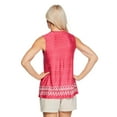 thumbnail image 3 of Iyla Women's Border Printed Top, 3 of 6