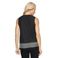 thumbnail image 3 of Iyla Women's Border Printed Top, 3 of 6