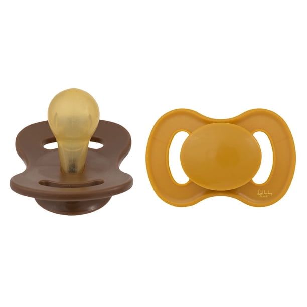 Lullaby Planet Pacifiers 2 Pack | Adorable Round Latex Design ...