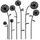 Fleurs d'Allium - Autocollants du mur – image 1 sur 4