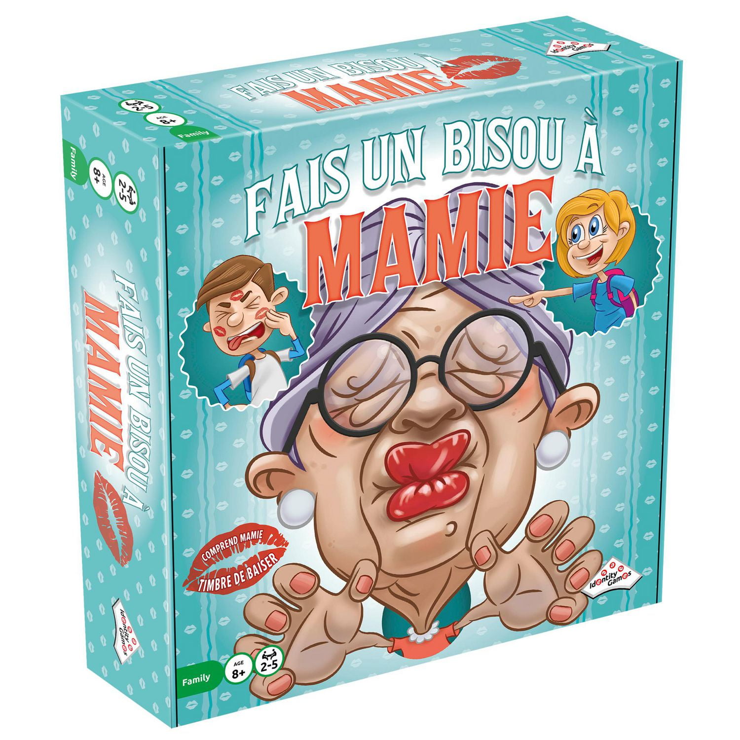 Editions Gladius Give Granny a Kiss Board Game, Granny want a kiss! -  Walmart.ca