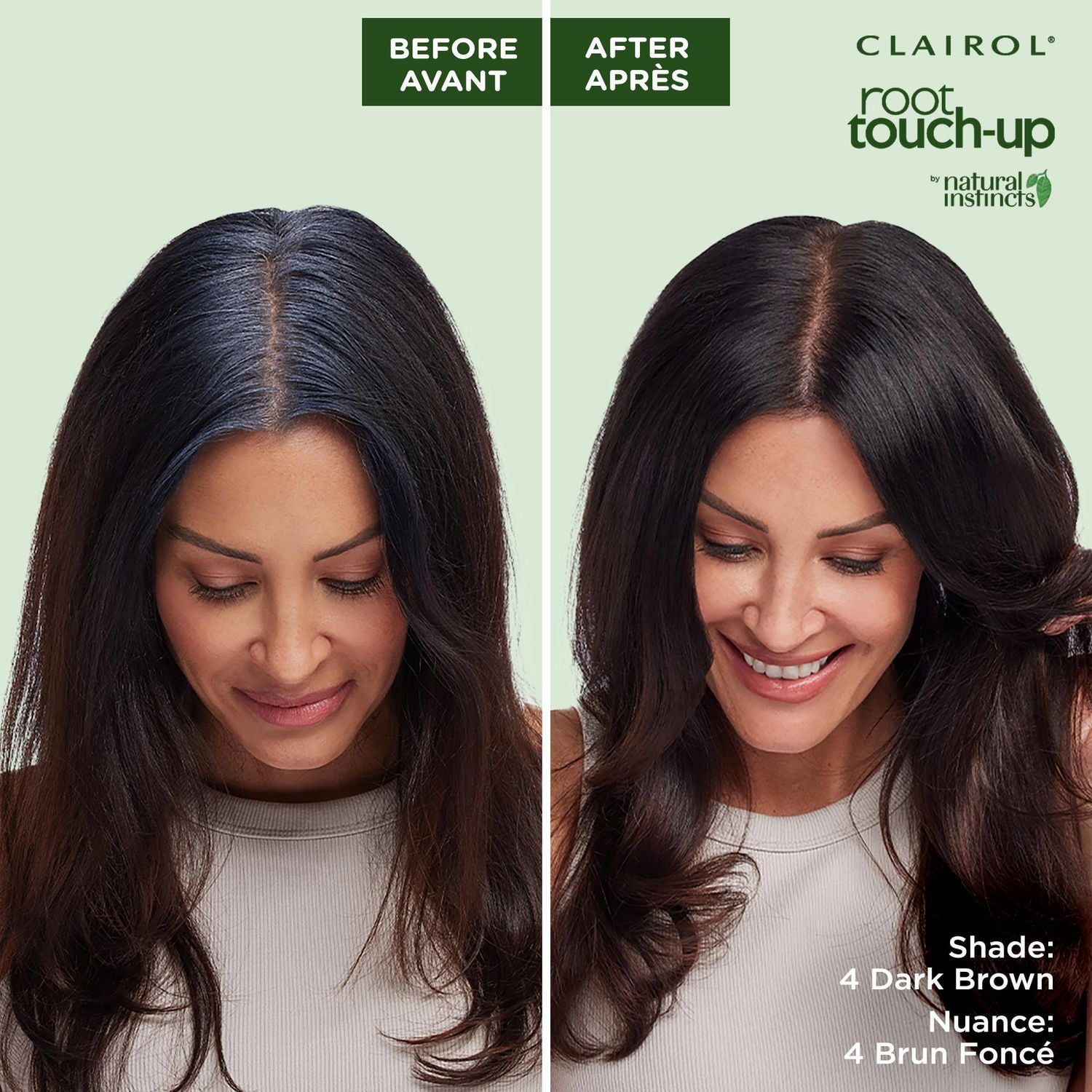 Clairol Root Touch-Up by Natural Instincts Permanent Hair Dye, 100% gray coverage!
