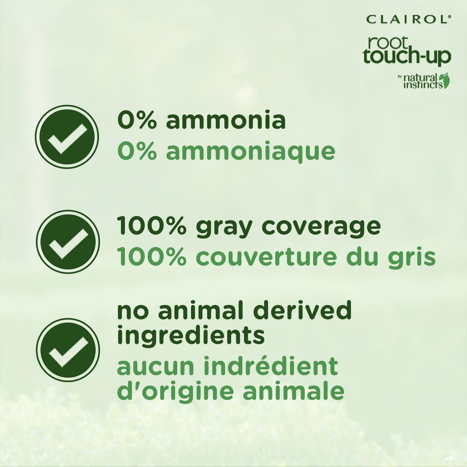 Clairol Root Touch-Up by Natural Instincts Permanent Hair Dye, 100% gray coverage!