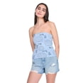 thumbnail image 1 of No Boundaries Women's Graphic Tube Top, 1 of 6