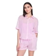 thumbnail image 1 of No Boundaries Women's Two Piece Button-Up Cover-Up Set, 1 of 6