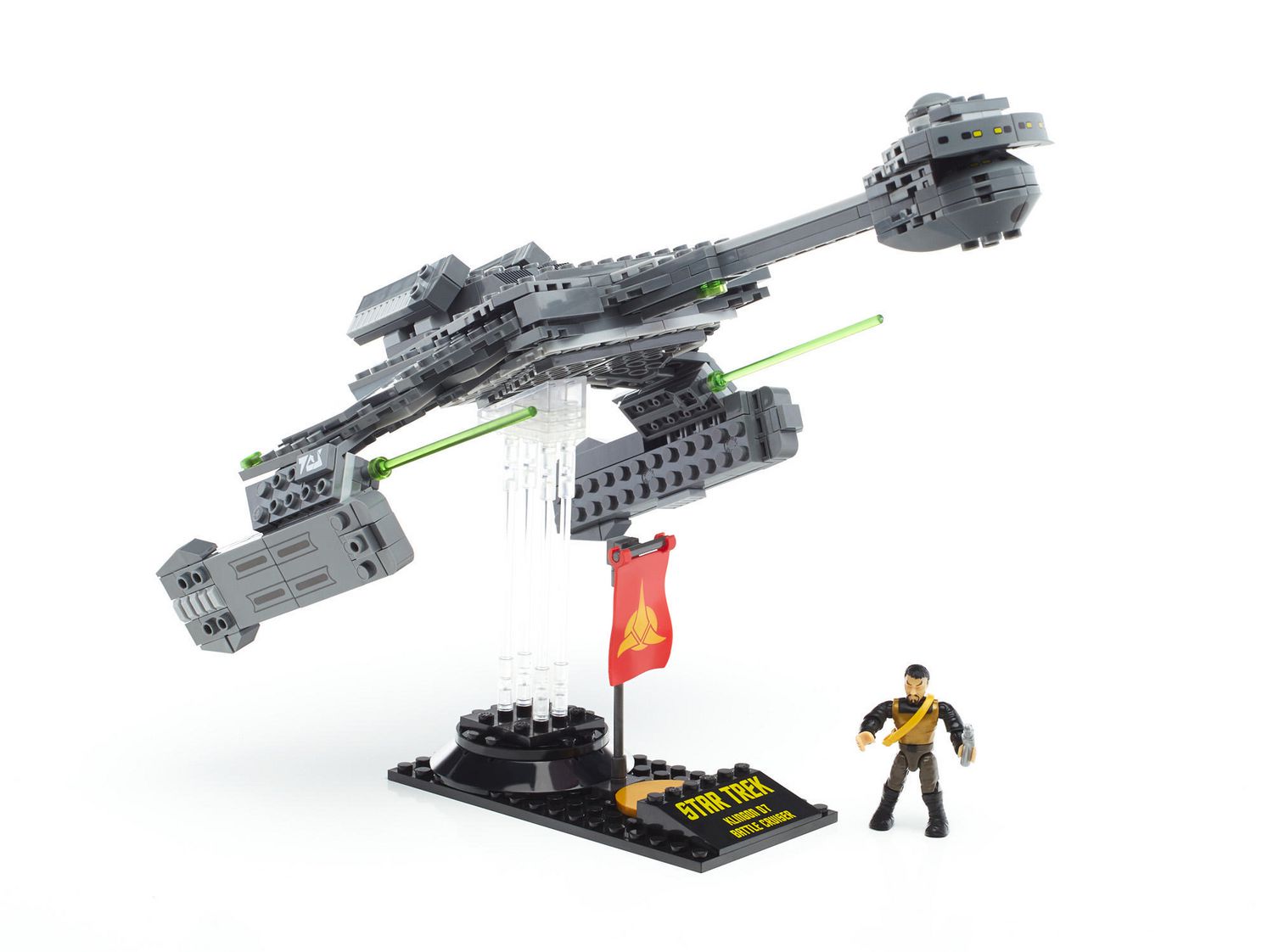 MEGA BLOKS Star Trek Klingon D7 Battle Cruiser Collector