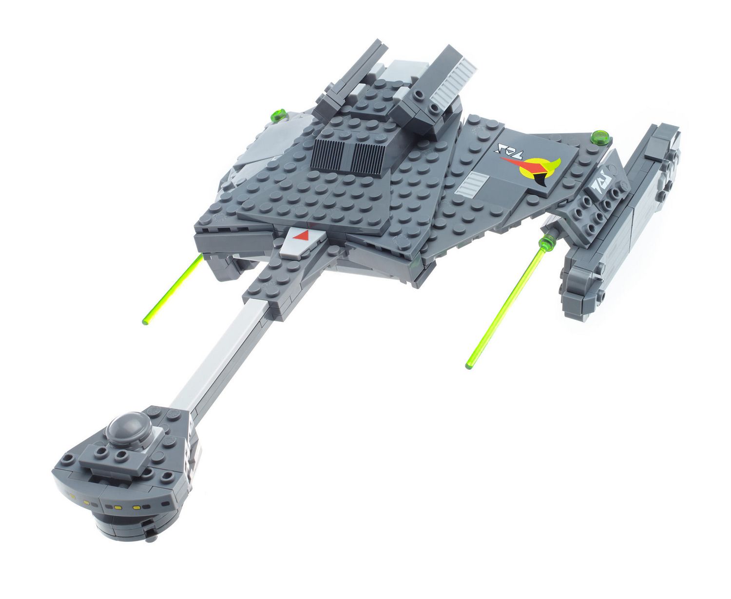 MEGA BLOKS Star Trek Klingon D7 Battle Cruiser Collector