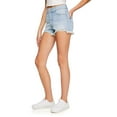 thumbnail image 2 of No Boundaries Women's High-Rise Denim Short, 2 of 6