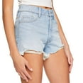 thumbnail image 4 of No Boundaries Women's High-Rise Denim Short, 4 of 6