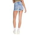 thumbnail image 3 of No Boundaries Women's High-Rise Denim Short, 3 of 6