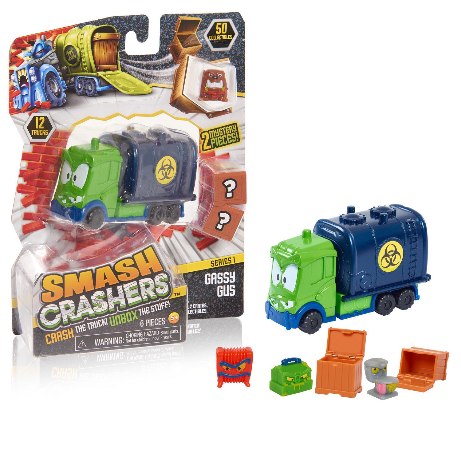 Smash Crashers Crash The Truck Unbox The Stuff Series 1 Your Choice You Pick