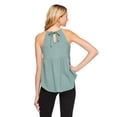 thumbnail image 3 of No Boundaries Women's Babydoll Halter Top, 3 of 6