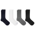 thumbnail image 3 of Dr. Scholl's Women's Cushioned Diabetic and Circulatory Crew Socks - 4 Pair Pack, 3 of 8