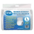 thumbnail image 1 of Forsite Health Maximum Absorbency Protective Underwear, M size, Pull up, 80 count, 1 of 1