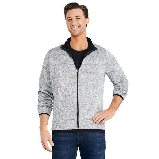 George Men's Sweater Fleece Jacket - Walmart.ca