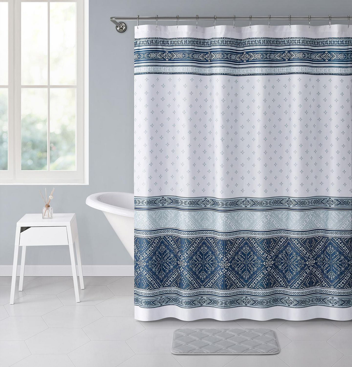 Home Trends Indigo Ink 14Piece Bath Set Walmart Canada