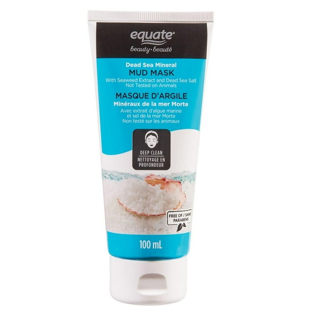 Dead Sea Mineral Mud Mask With Seaweed Extract and Dead Sea Salt Walmart.ca