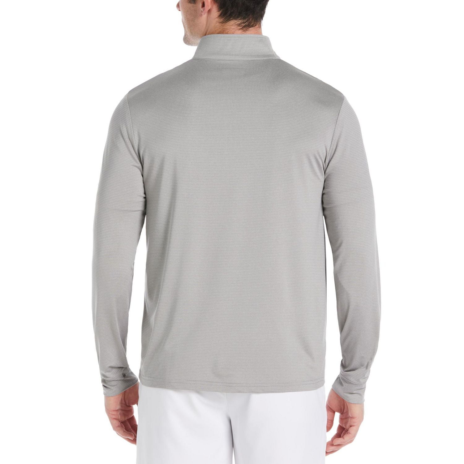 Grand Slam Tennis Men's Solar 1/4 Zip Long Sleeve Tennis Shirt