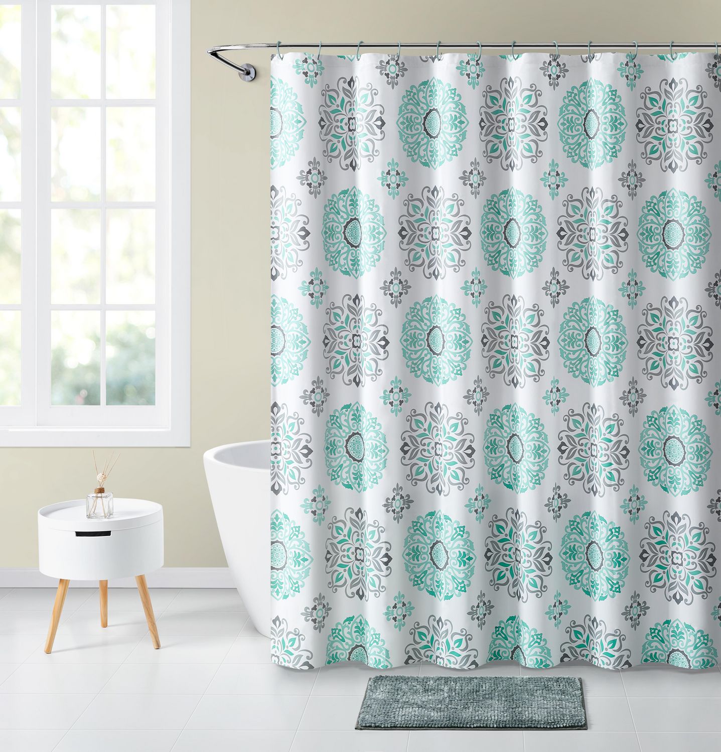 Mainstays Marisol 14Piece PEVA Bath Set Walmart Canada