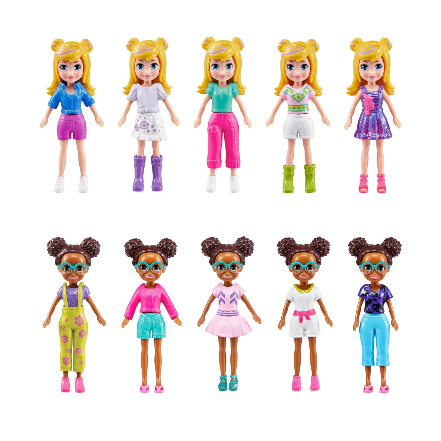 polly pocket mini dolls