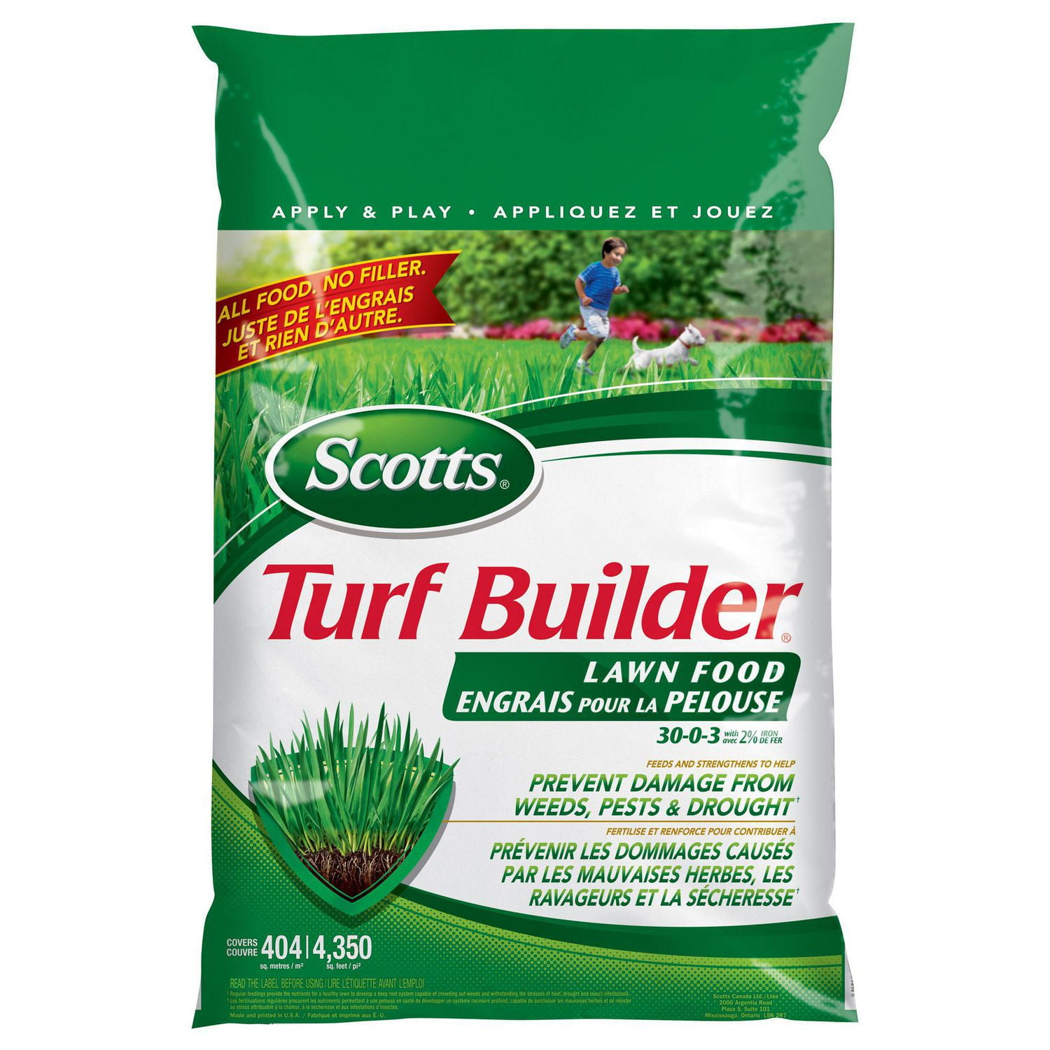 Scotts Turf Builder Lawn Fertilizer 30-0-03 | Walmart Canada