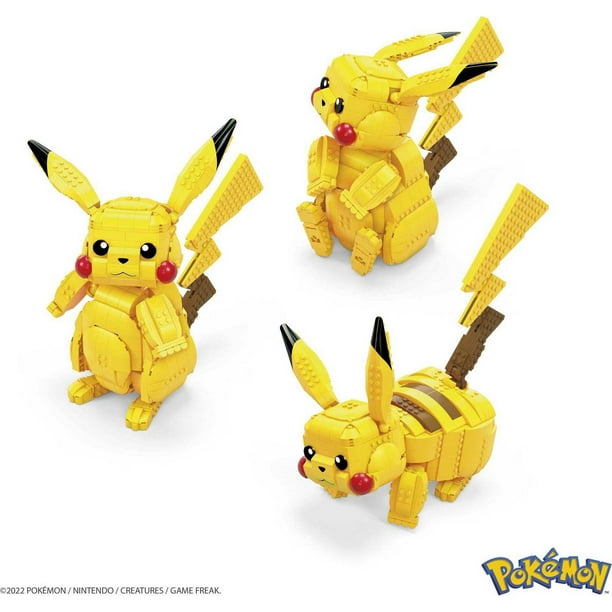 MEGA CONSTRUX Pokémon Pikachu a construire 10 cm - 6 ans et +