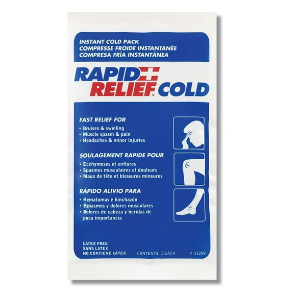 Instant Cold Pack 5" x 9" - Pack of 6