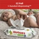 Lingettes pour bébés Huggies Natural Care pour peau sensible, NON PARFUMÉES, 15 emballages à couvercle rabattable 920 lingettes – image 5 sur 9