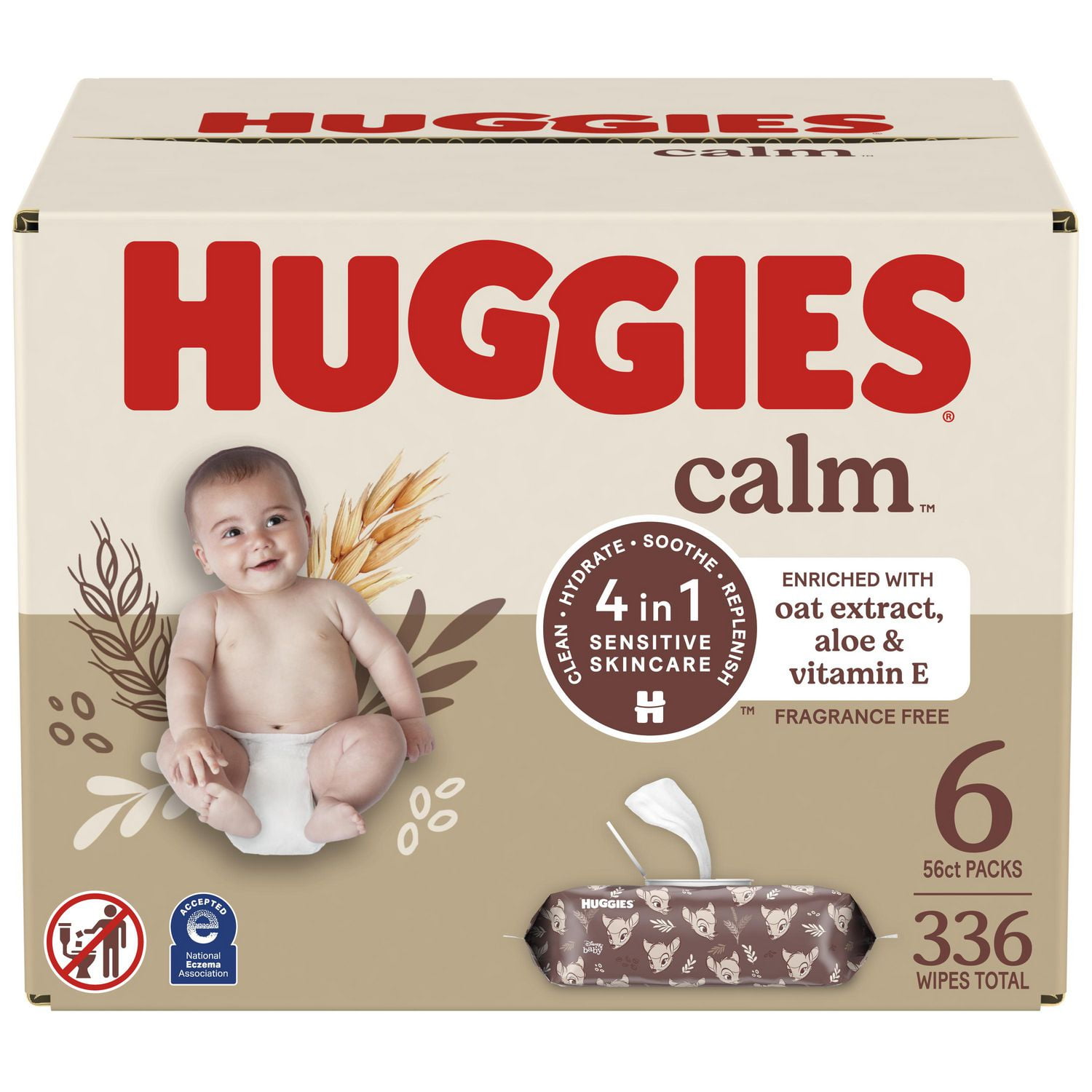 Huggies clearance unscented wipes