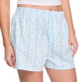 thumbnail image 4 of No Boundaries Women's Cotton Sleep Boxer, 4 of 6
