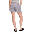 thumbnail image 3 of No Boundaries Women's Cotton Sleep Boxer, 3 of 6