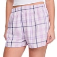 thumbnail image 4 of No Boundaries Women's Cotton Sleep Boxer, 4 of 6