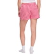 thumbnail image 3 of No Boundaries Women's Cotton Sleep Boxer, 3 of 6