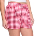 thumbnail image 4 of No Boundaries Women's Cotton Sleep Boxer, 4 of 6
