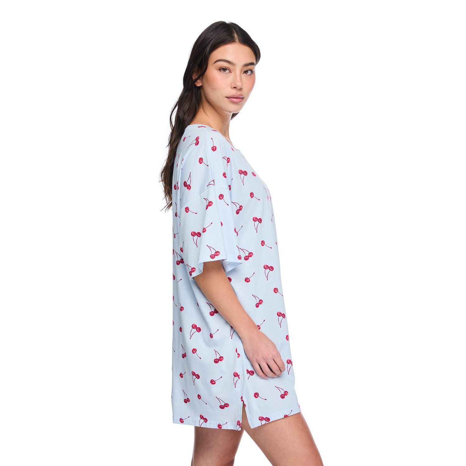 T-shirt de nuit à manches courtes No Boundaries pour femmes