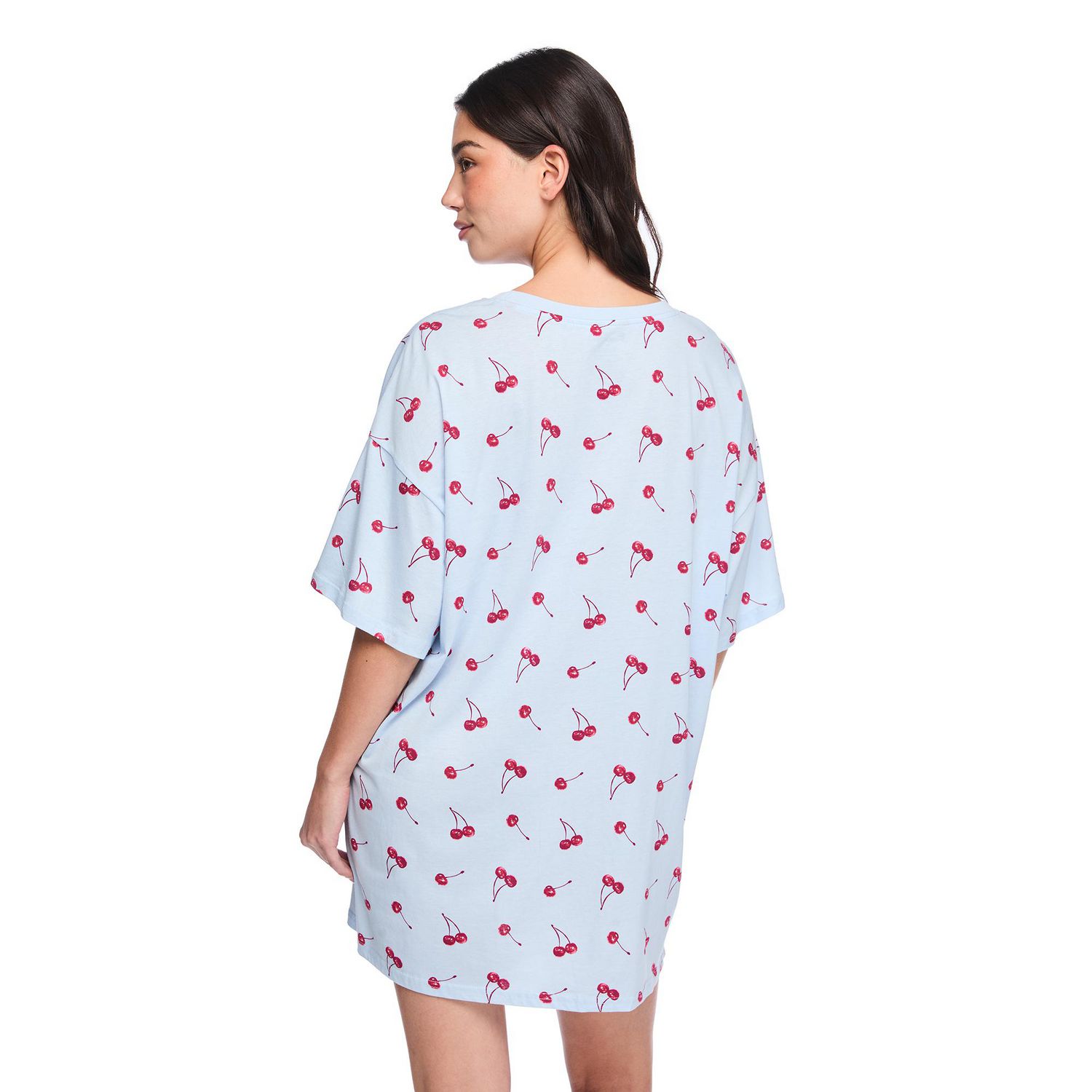 T-shirt de nuit à manches courtes No Boundaries pour femmes