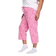 thumbnail image 2 of George Women's Plus Printed Sleep Capri, 2 of 6