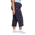 thumbnail image 2 of George Women's Plus Printed Sleep Capri, 2 of 6