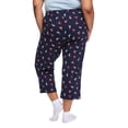 thumbnail image 3 of George Women's Plus Printed Sleep Capri, 3 of 6