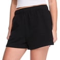 thumbnail image 4 of No Boundaries Women's French Terry Short, 4 of 6