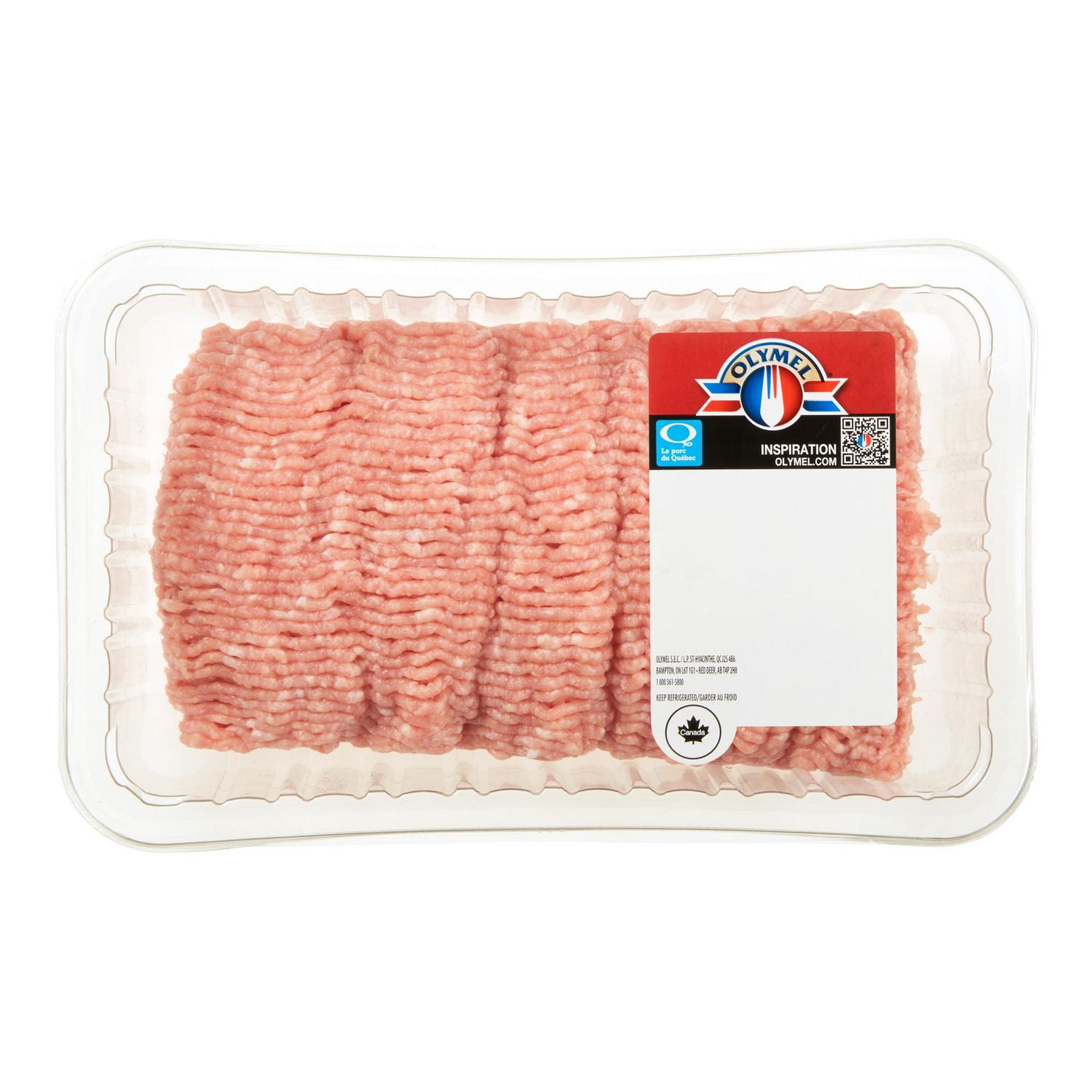 Porc haché maigre Olymel, format économique 1,36 kg