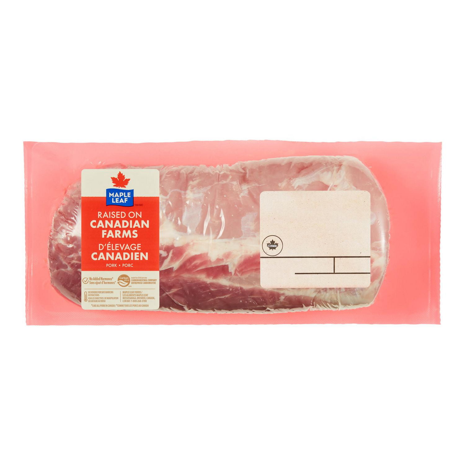 Maple Leaf Boneless Pork Rib Roast, 1 piece, 0.86 - 1.40 KG