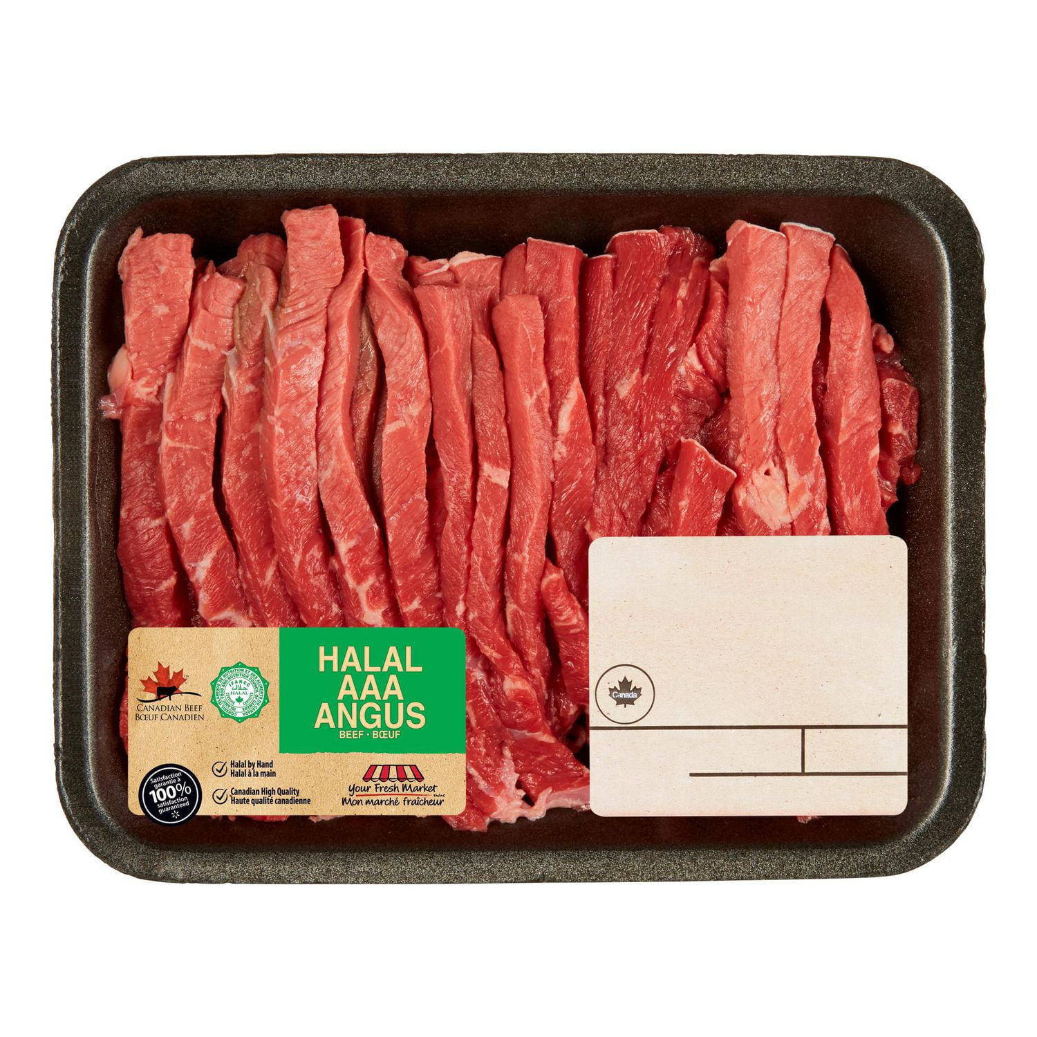 Angus Beef Rashers (340g) is not halal