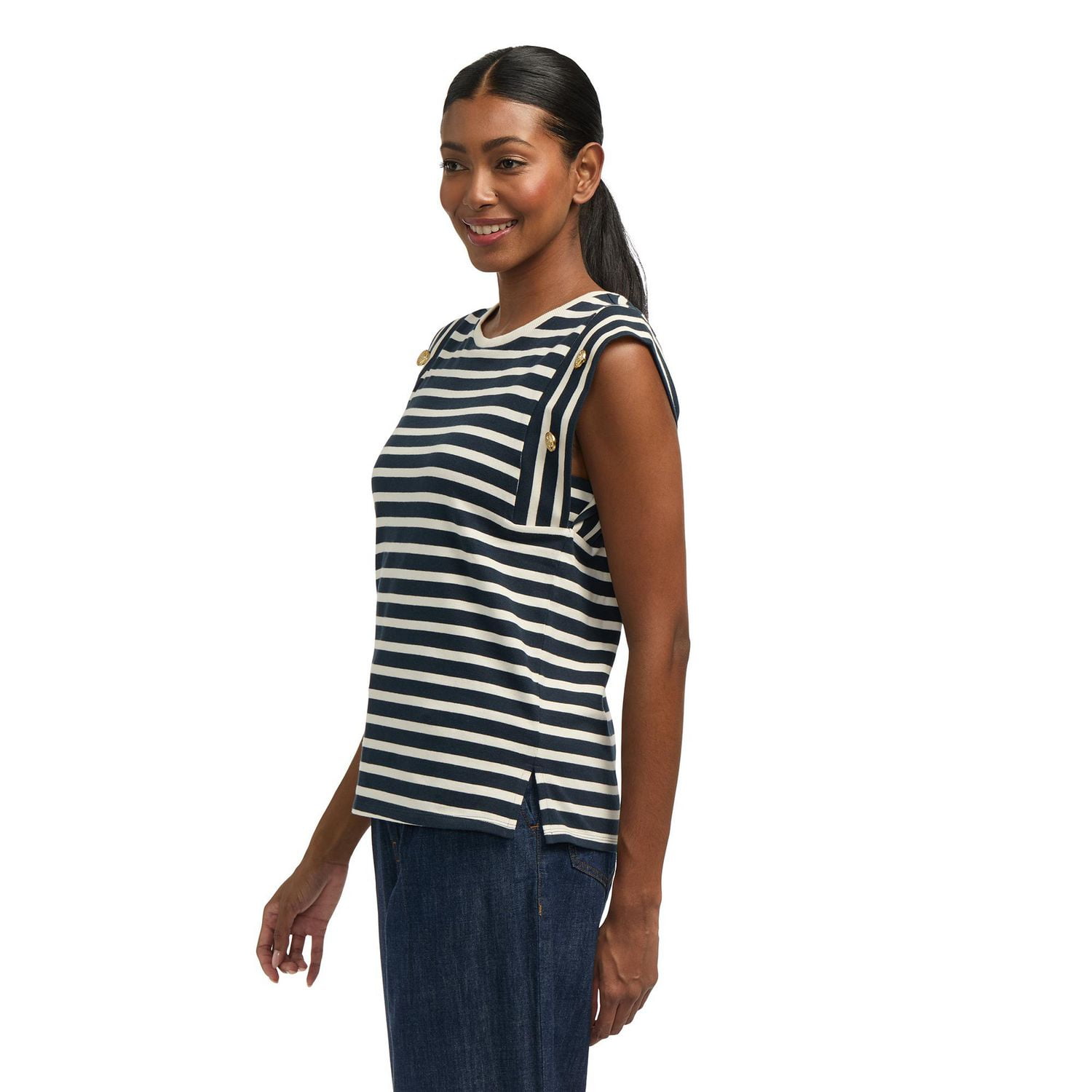 Mexx Women’s Striped Knit Top