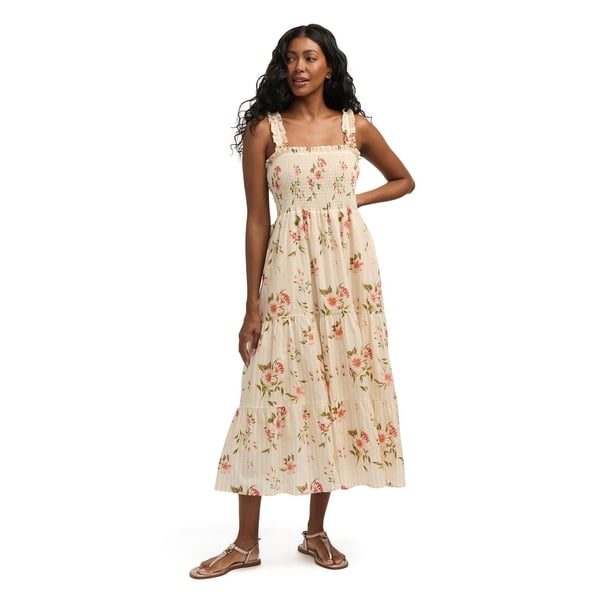 Mexx Women’s Printed Ruffle Tiered Dress, XS-XXL - Walmart.ca