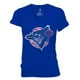 Toronto Blue Jays - T-shirt imprimé à manches courtes et à manches courtes pour femme – image 1 sur 2