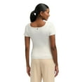 thumbnail image 3 of Mexx Women’s Scoop Neck Ribbed Shirt, 3 of 5