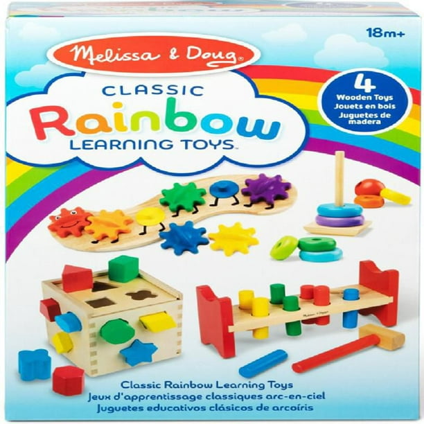 Melisa & Doug Rainbow Classic Toys dans une boîte Melissa & Doug dans boîte